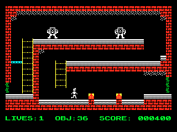 Вышел простенький платформер The Treasure of Lumos для ZX Spectrum