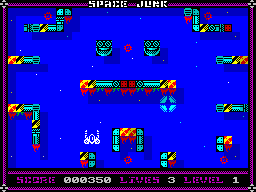 Space Junk — экшен-головоломка для ZX Spectrum с необычным управлением