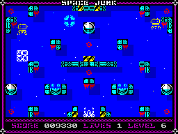 Space Junk — экшен-головоломка для ZX Spectrum с необычным управлением