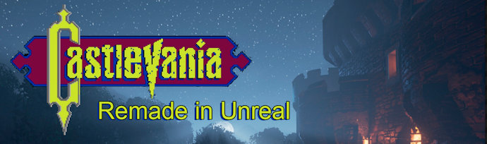 Castlevania обзавелась ремейком на Unreal Engine 4